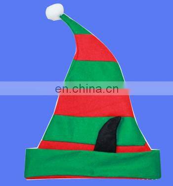 Factory sell Women's Elf Hat with Ears for santa holiday