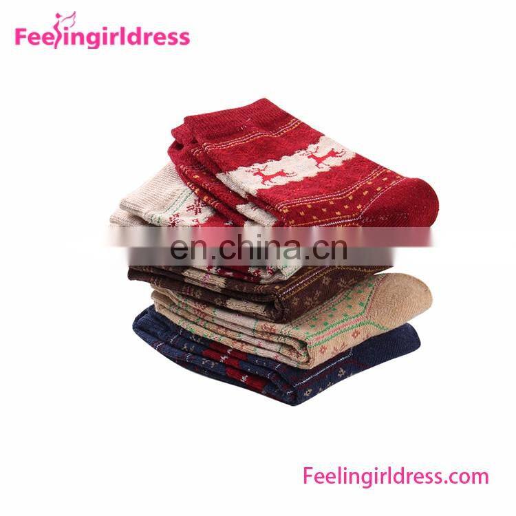 High Quality Long Wholesale Christmas Socks