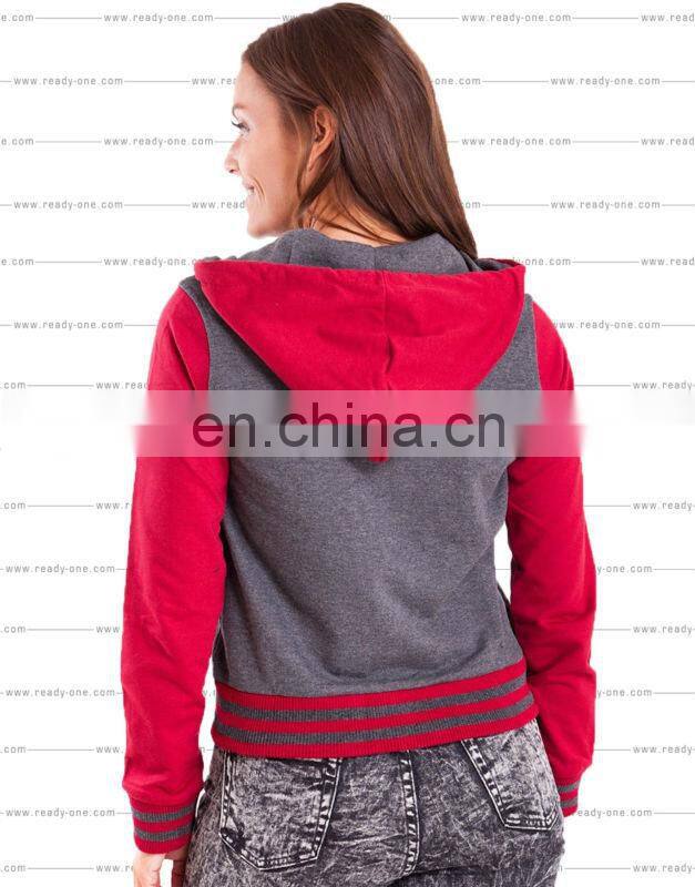 Ladies Letterman jackets/woman varsity jacket/baseball jackets