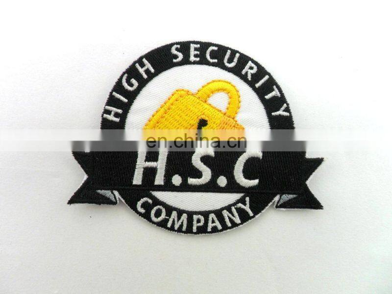 customized judo club embroidery badges/patch