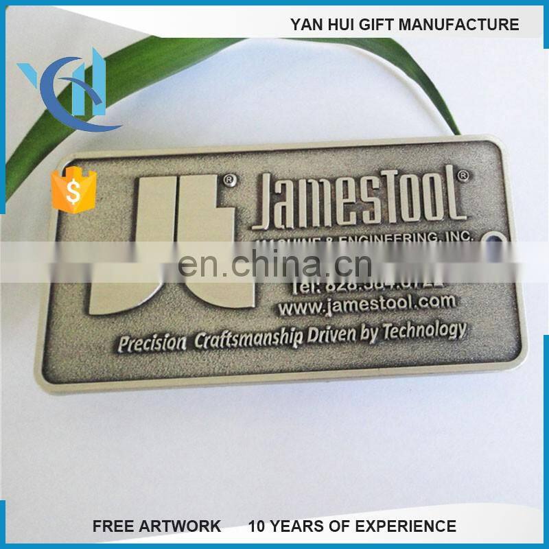 metal furniture sign metal sign 3D metal nameplate