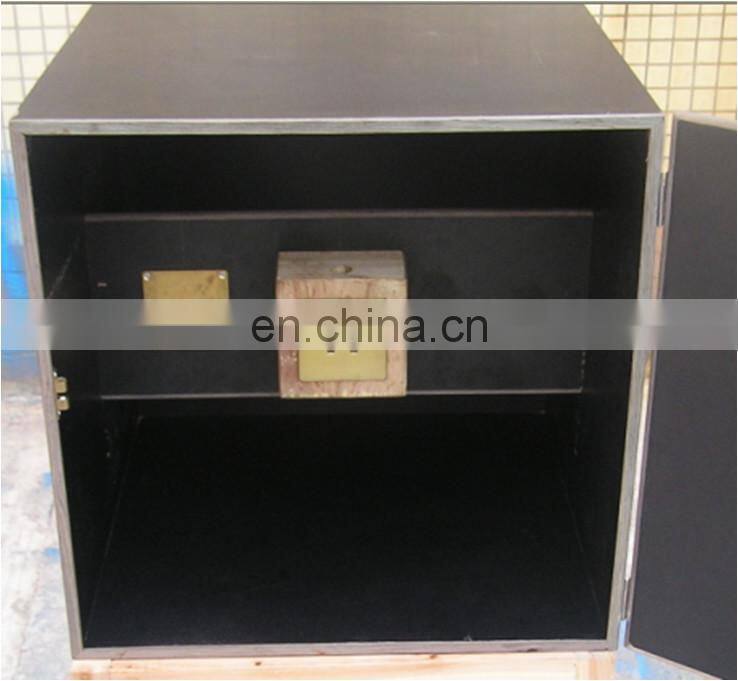 temperature rise test box for dummy front plate conformance to BS1363 figure 17b