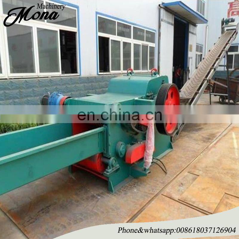 Made in China CE approved coconut husk chips machine/drum type wood chipper shredder