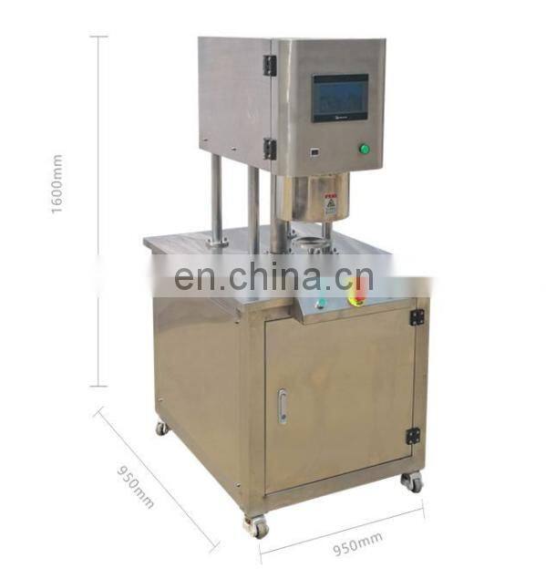 With 1 year warranty vacuum nitrogen canning sealing machine for tin cans
