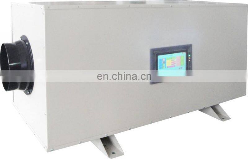 Fresh air duct dehumidifier machine for house
