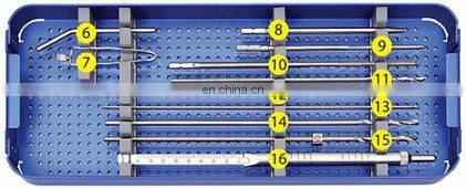 CE & ISO Marked Bone Surgery Instruments Large Fragment Locking Plates Instruments Set Orthopedic Surgical Implants