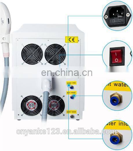 Newest Portable 360 magneto-optical permanent ipl hair removal laser machine