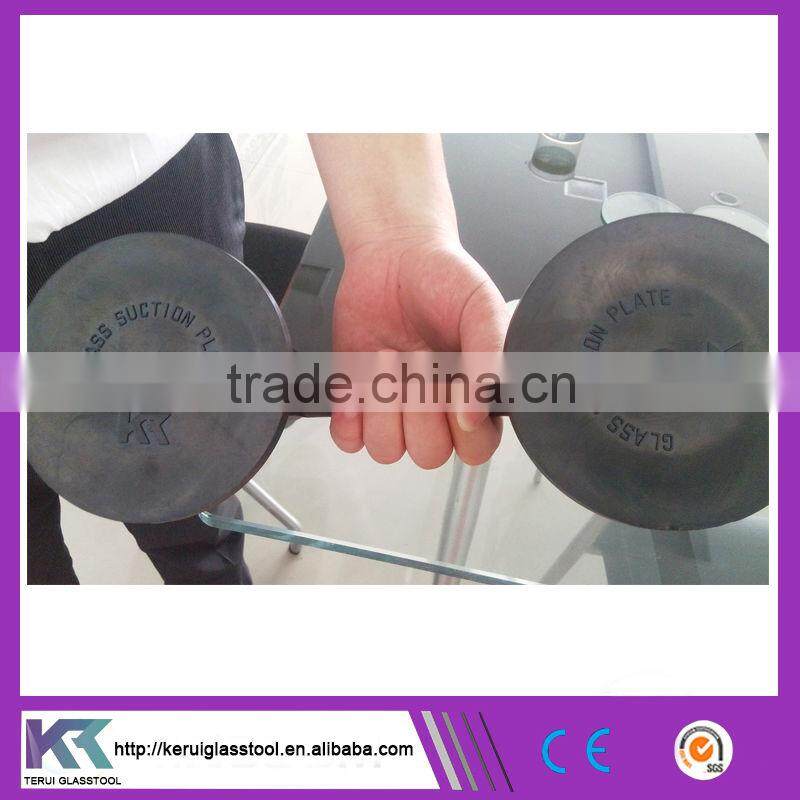 Die-cast aluminum suction cup glass lifter 2-cups suction king (V075)