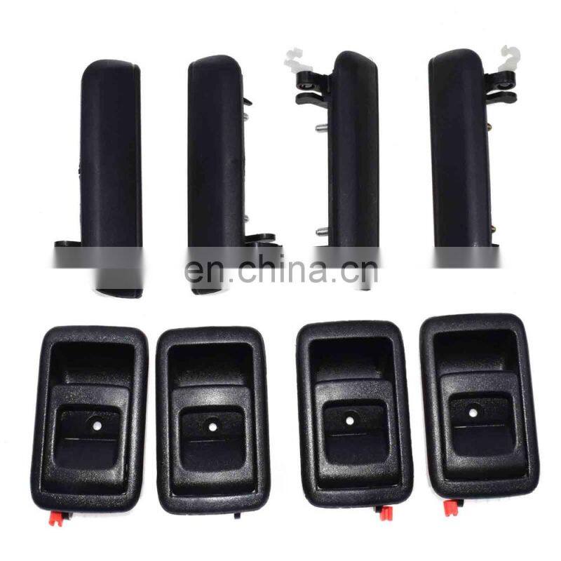 Inside Exterior REAR FRONT Left Right Door Handles For Toyota Tercel 1995-1998