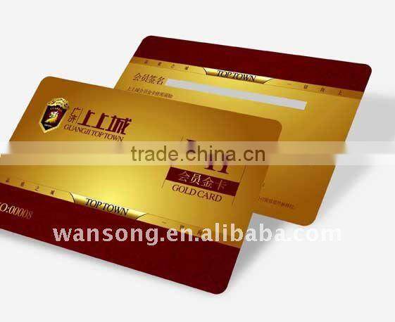 2015 accept custom order fancy business card, top quality plastic business card
