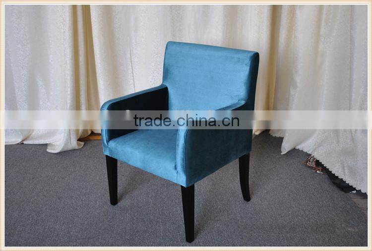 wood legs dining arm chair/restarant chair/cafes chair