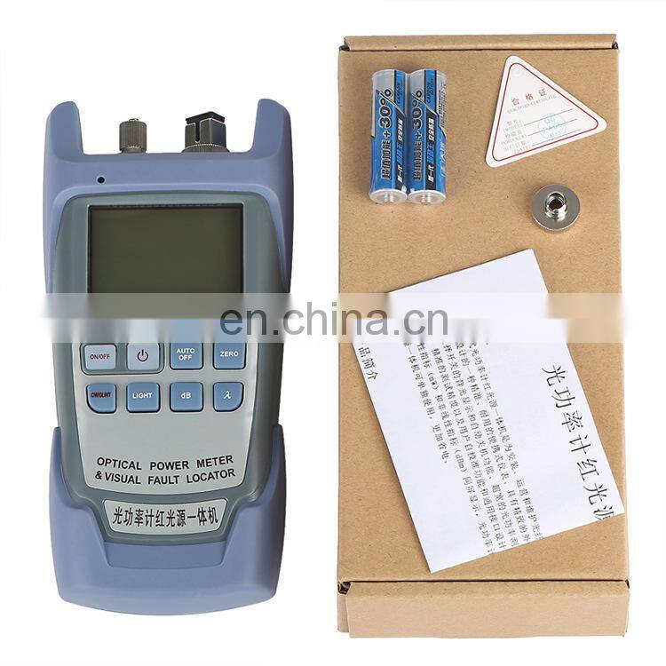 FTTH Con Mini Size VFL Cable Tester,Fiber Optic Power Meter Light Source