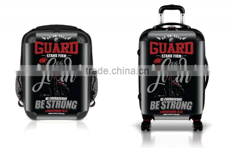 10''/16''/18'' transparent luggage suitcase 2015
