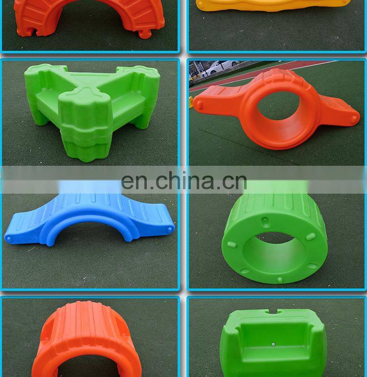 Children Garden Outdoor Big Plastic Balance Bridge
