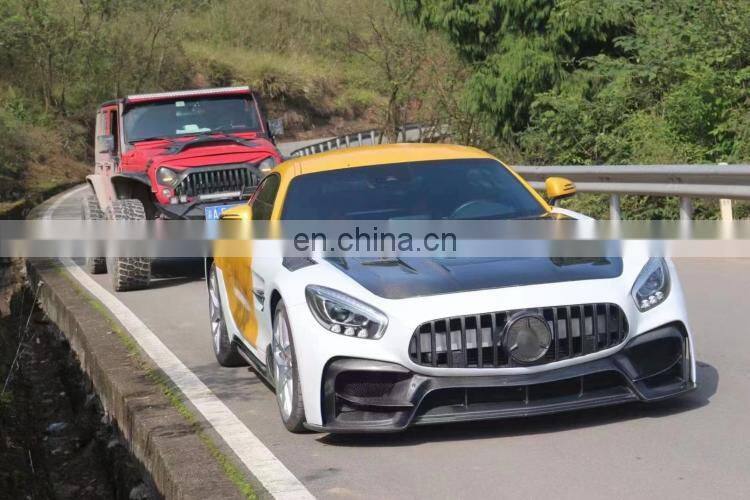 Runde Carbon Fiber Or Resin Material For Mercedes-Benz AMG GT GTC GTS IMP-Performance Style Hood Engine Bonnet Hood Cover