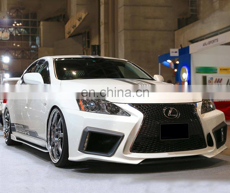 Runde ABS Material Modified V-Vision Style IS300 Body Kit For 2006-2012 Lexus IS250 Front Bumper Rear Bumper Side Skirt Body Kit