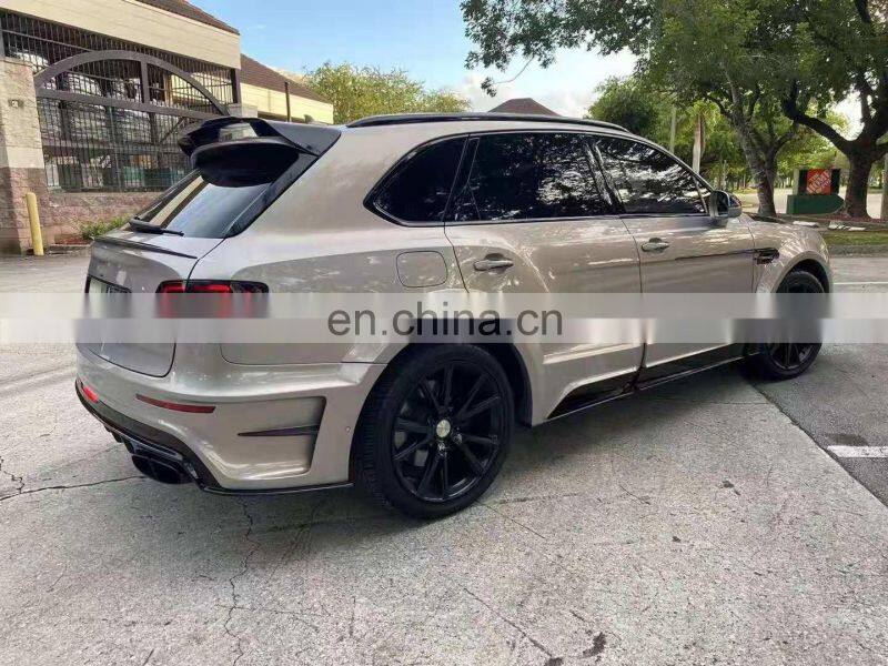 Runde Original Car 1:1 Customization Carbon Fiber Hood Side Skirts Front bumper Wheel Eyebrow For Bentley Bentayga Modifidy Mans