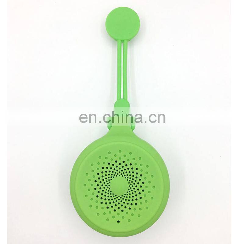 Hot sale mini cheap silicone bt wireless bathroom speaker waterproof