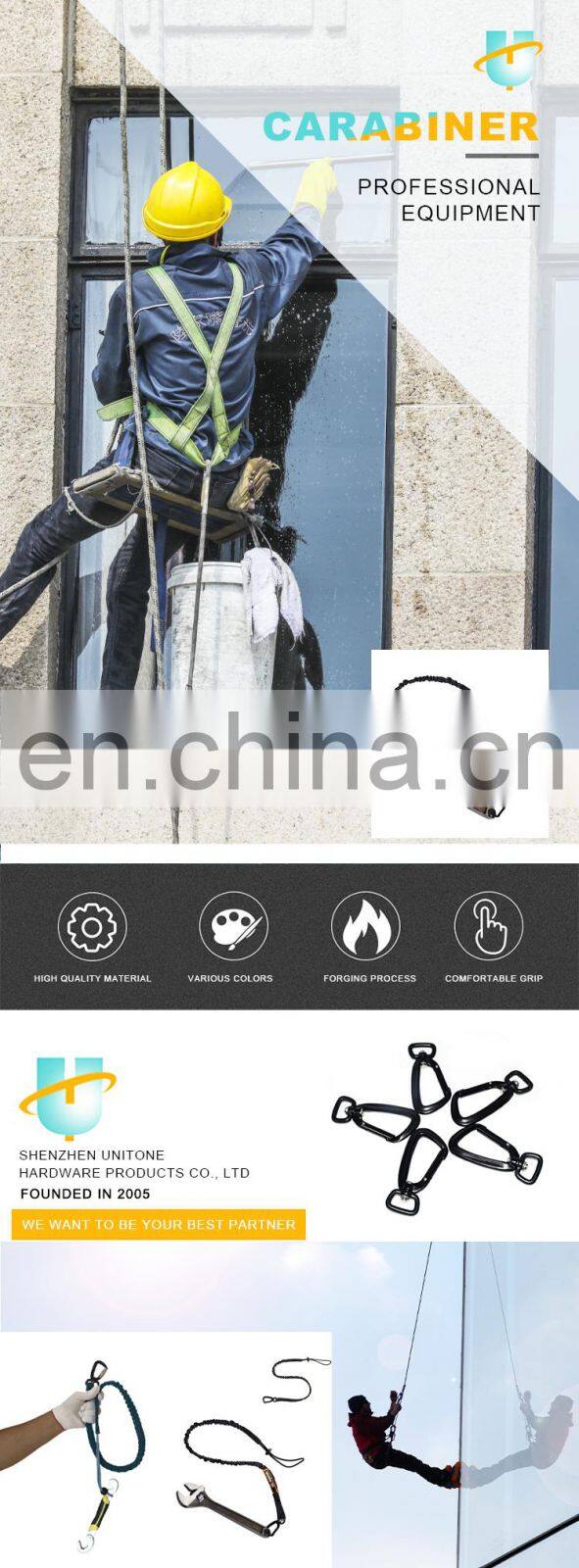 safety swivel carabiner hook for dog leashes