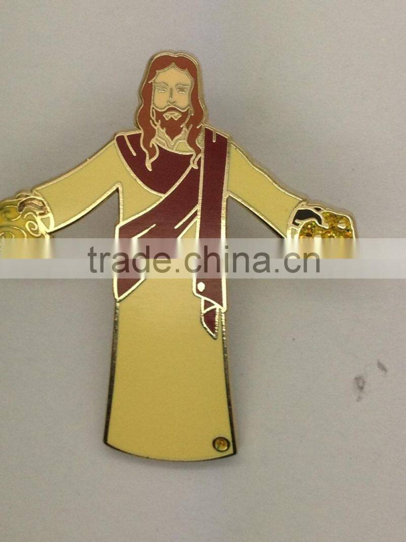 Custom metal gift epola badge / imitation lapel pins/custom badges