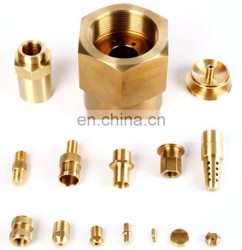 Brass nozzle jet gas burner cnc machining parts brass nozzle