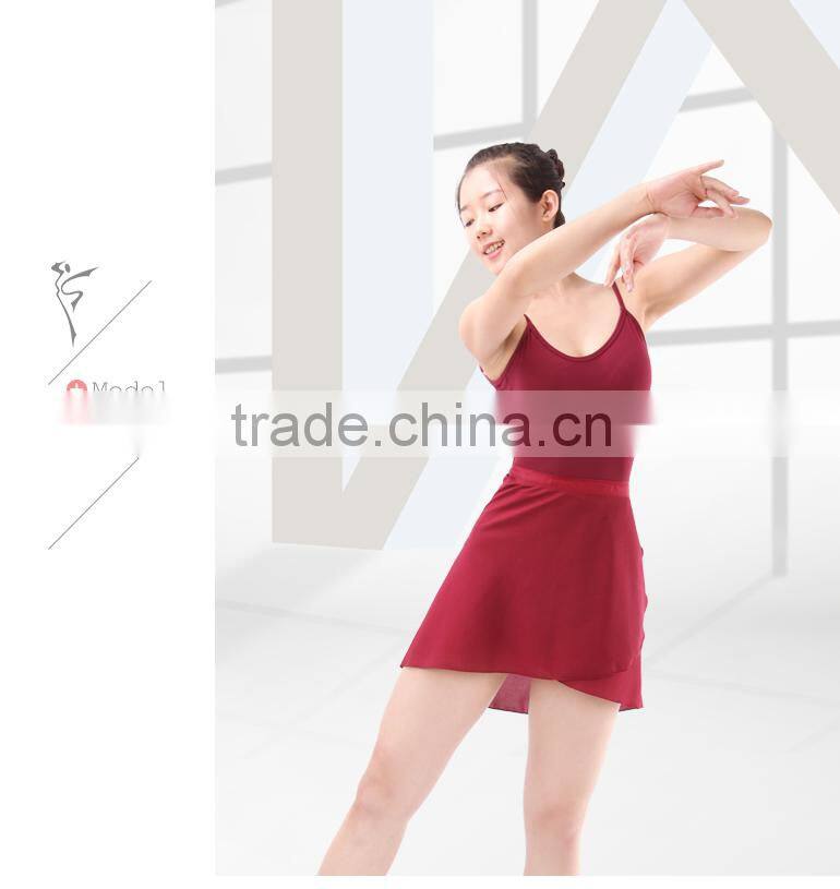 Training Tied Wrap Ballet Skirt, Practice Dance Skirt (WE05009)