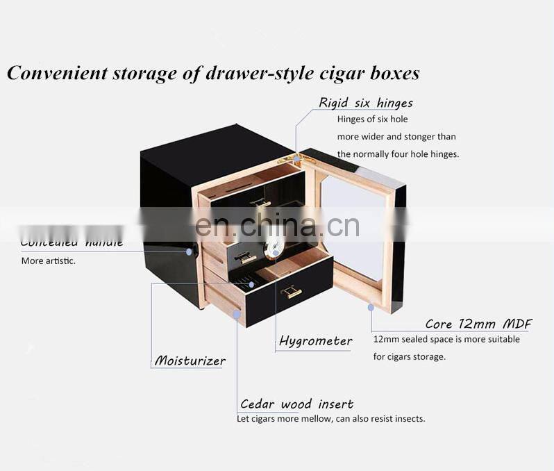 Customization Handmade Wooden Cigar Box For Sale