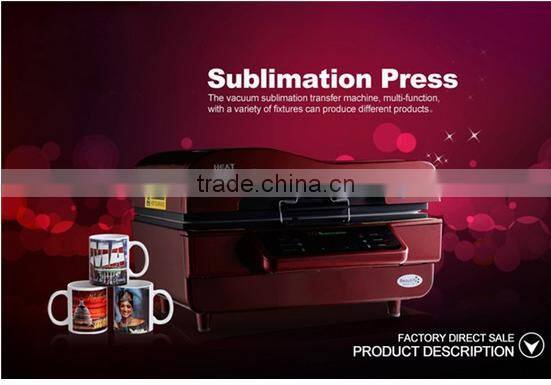 3d sublimation vacuum heat press printer magic mug printing machine