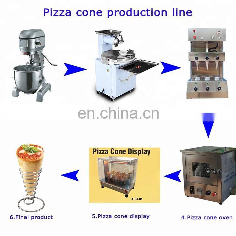 pizza cone oven machine,pizza cone dough ball machine cone pizza display cabinet