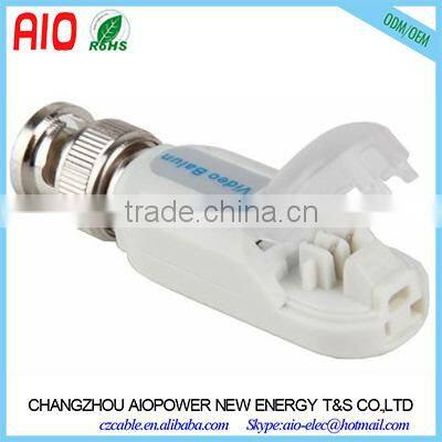 1 Port Passive Twisted Pair Video Balun Transceiver for CCTV Surveillance Cameras