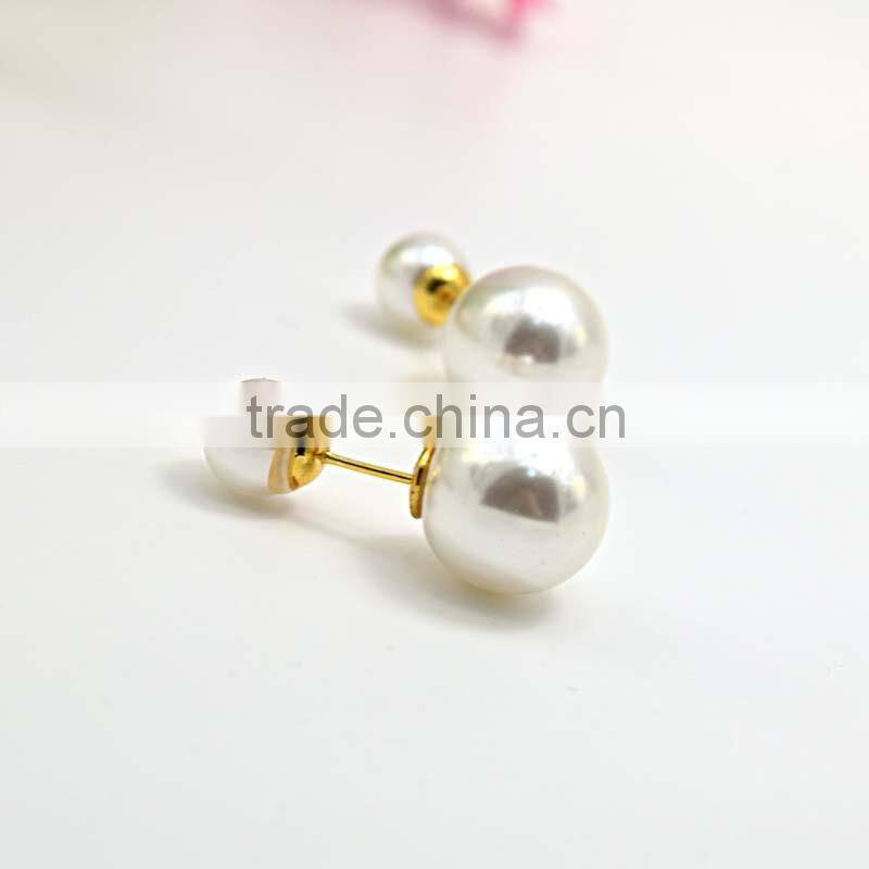 Bridal jewelry set 316l stainless steel lady pearl jewelry set