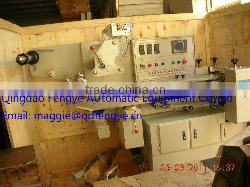 Auto Buns Wrapping Machine by Three Servo Motor