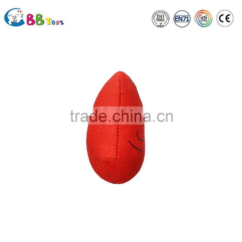 2015 fashion style red doll with white eyes plush soft dolls toys for baby