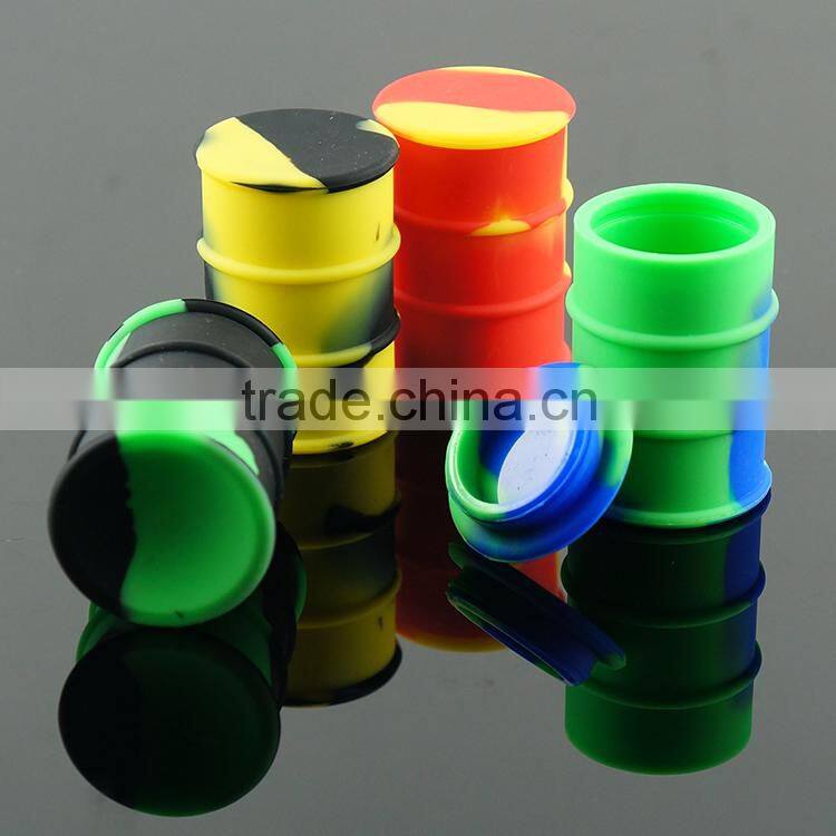 Fantastic silicone container wax oil silicone container collapsible silicone container