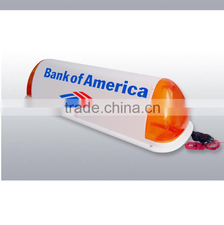 White taxi accessories box taxi top light