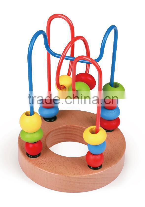 Megge small bead fun 12 months children toys styles of the perler beads making wood toys kids wooden toys