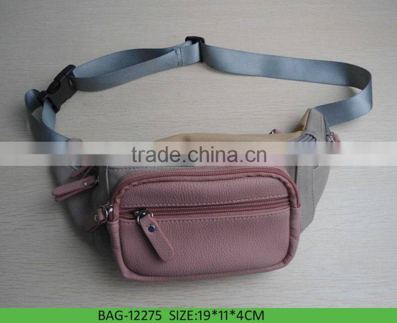 2015 new fashion wholesale china travel bag canvas bag men waist bags
