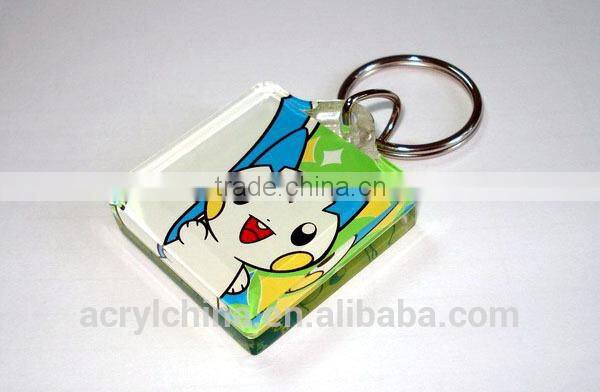 2015 customized acrylic key chain,craft gift
