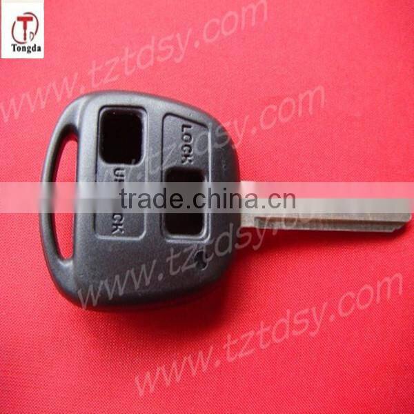 Tongda remote control key case ,3 button key shell for Toyota