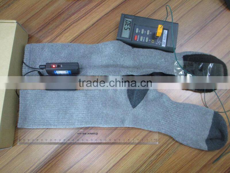 High quality winter thick double knitting thermal heat socks