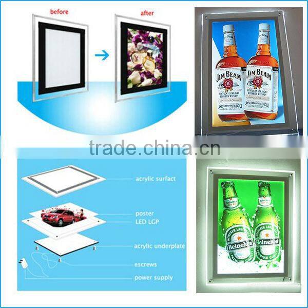 digital photo frame acrylic led light letter light box display