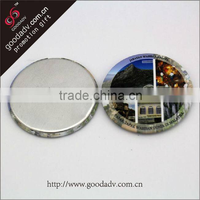 Best travel souvenir Guangzhou factory wholesale tourist metal fridge magnet