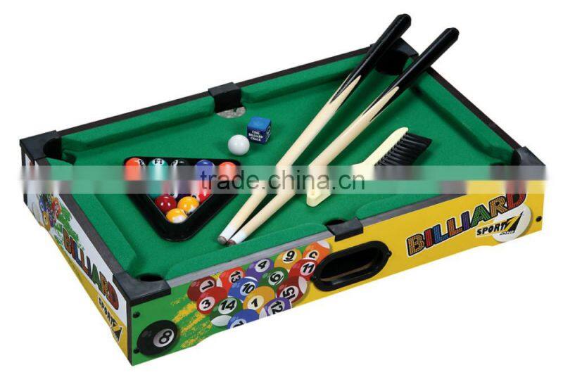 2016 Popular Mini Billiard Table Game for indoor play game
