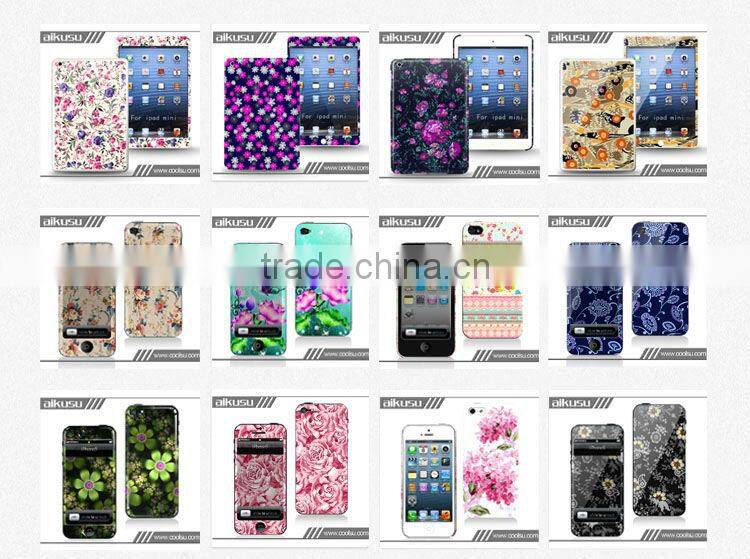 Pretty flower design!! sticker for smartphone for samsung note 2