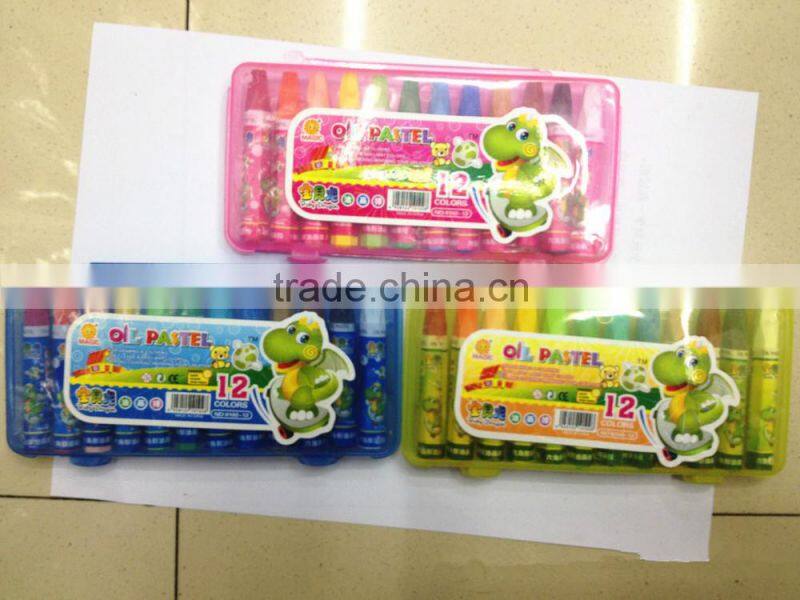 2015 Factory direct sale crayon oil pastel paper stationery