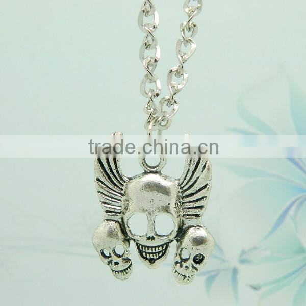 fashion metal necklace cross keychain