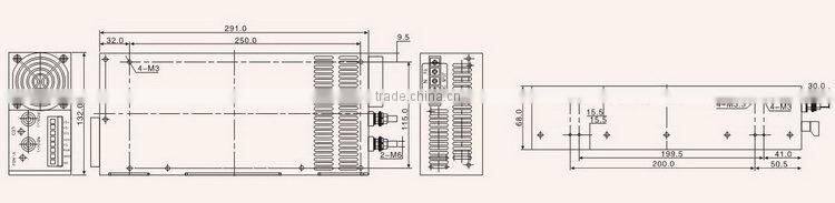 SCN-800-12 800W 12V 66A high quality promotional power supply