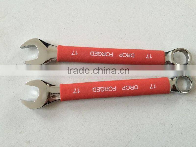 Double open wrench and spanner