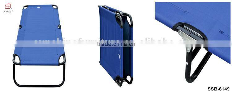 China Factory Home Bedroom Cheap Modern Steel Single Folding Beds