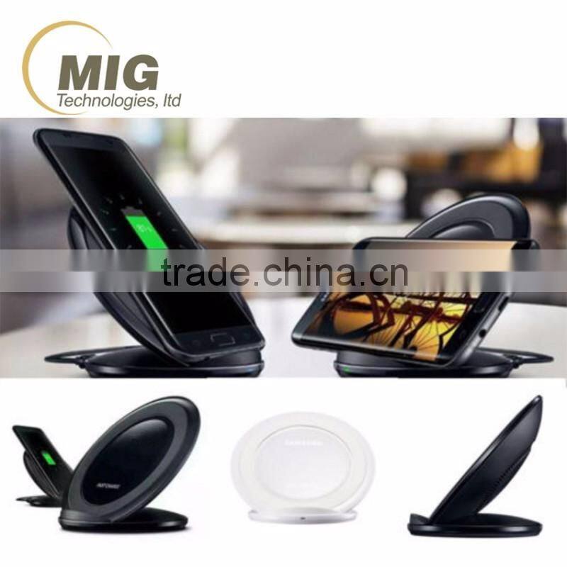 New Qi Wireless Charging Pad/Fast portable Charger For Samsung Galaxy S7/S7 Edge + Note5, output 2A